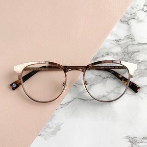 Warby Parker Blair Glasses in Rose Gold